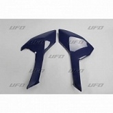 Пластик бокового номера UFO HU03366087 Blue