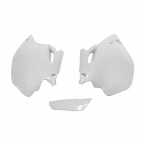 Пластик бокового номера UFO YA03866-046 White
