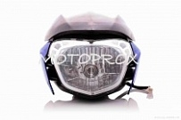 Пластик обтекателя переднего Motorace Bajaj Pulsar 135 Blue