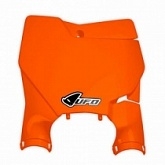 Пластик переднего номера UFO KT04080FFLU Orange