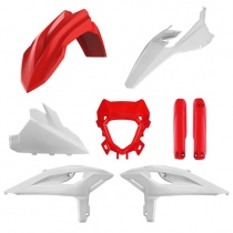 Комплект пластика Polisport 91595 Red/White