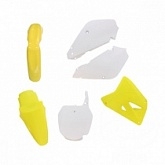 Комплект пластика Polisport 90775 Yellow/White