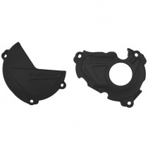 Защита крышек зажигания и сцепления Polisport 90943 Black