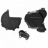 Защита крышек зажигания и сцепления Polisport 90991 Black