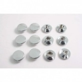 Заглушки болта ветрового стекла JMP RCK-006 M8 Chrome