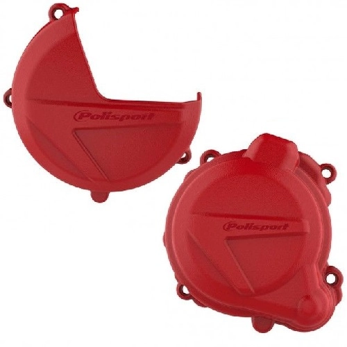 Комплект захисту кришки зчеплення та генератора Polisport 90999 Red