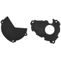 Комплект защиты крышки сцепления и генератора Polisport 90945 Black