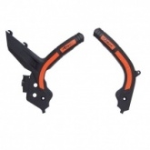 Защита рамы Racetech PRTKTMNRAR2 Black/Orange