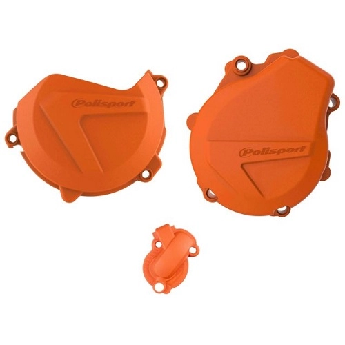 Комплект захисту кришки зчеплення та генератора Polisport 90969 Orange