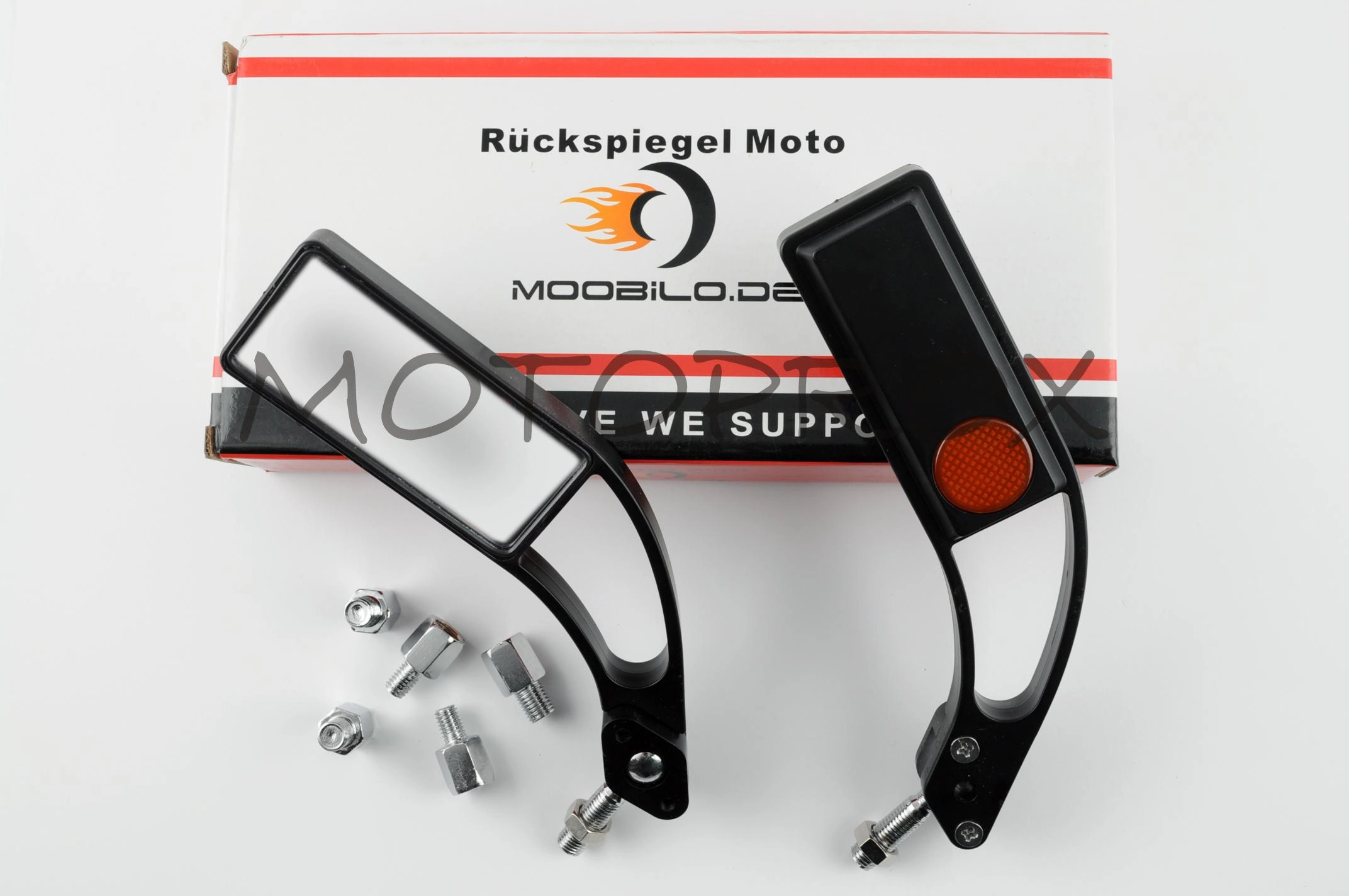 Дзеркала RED ZRM-022 Black