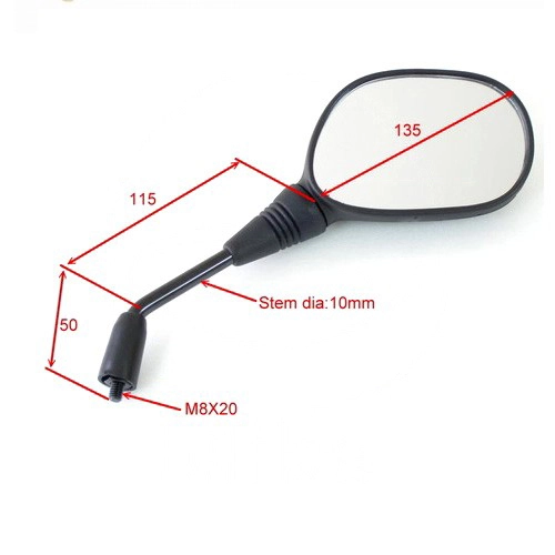 Дзеркало JMT BKY-119 Black