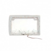 Крепление таблички номерного знака XJB RKN-001 Silver