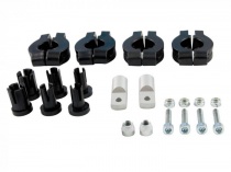 Кронштейны крепления защиты рук Racetech KITMOUNT014 Black