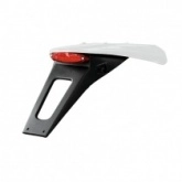 Крыло заднее Polisport 8565900001 White/Black