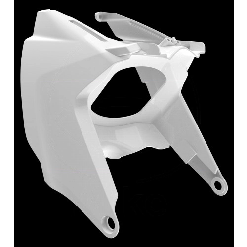 Пластик бокового номера Polisport 8606700001 White