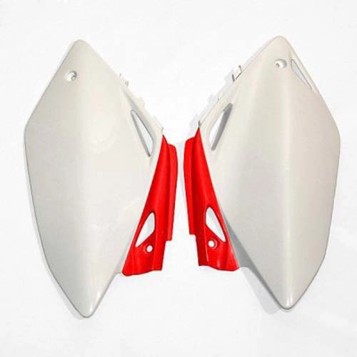 Пластик бокового номера UFO HO04616W White/Red