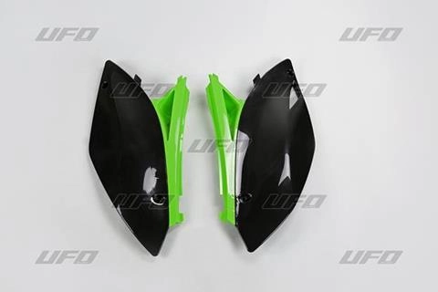 Пластик бокового номера UFO KA04706-999 Green/Black