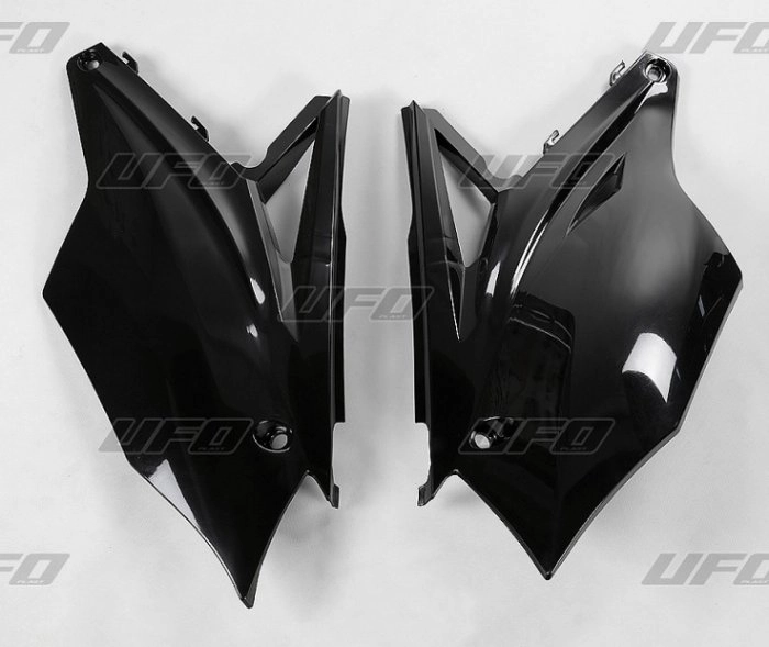 Пластик бокового номера UFO KA04737-001 Black