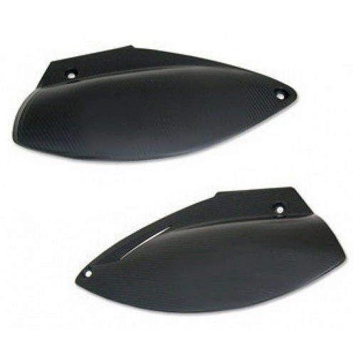 Пластик бокового номера UFO KT03014-001 Black