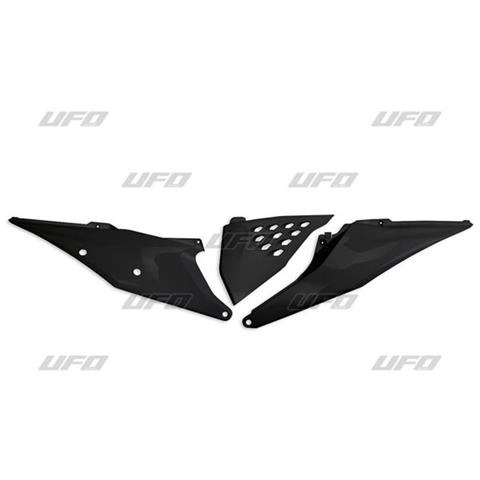 Пластик бокового номера UFO KT05004001 Black
