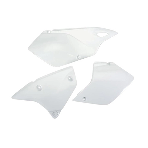 Пластик бокового номера UFO SU03979-041 White