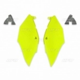 Пластик бокового номера UFO HO04684DFLU Yellow