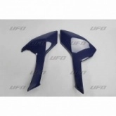Пластик бокового номера UFO HU03366087 Blue