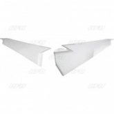 Пластик бокового номера UFO HU03391041 White