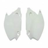 Пластик бокового номера UFO KA03739-047 White
