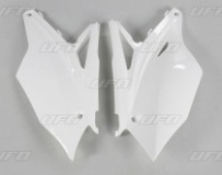 Пластик бокового номера UFO KA04737-047 White