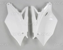 Пластик бокового номера UFO KA04737-047 White