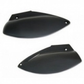 Пластик бокового номера UFO KT03014-001 Black