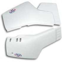 Пластик бокового номера UFO ME08063W White