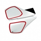 Пластик бокового номера UFO ME08064W White