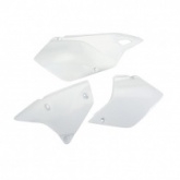 Пластик бокового номера UFO SU03979-041 White