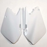 Пластик бокового номера UFO SU03996-041 White