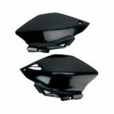 Пластик бокового номера UFO YA03883-001 Black