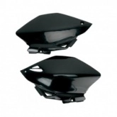 Пластик бокового номера UFO YA03883-001 Black