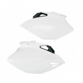 Пластик бокового номера UFO YA03883-046 White