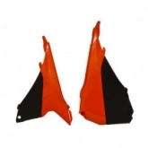Пластик корпуса воздушного фильтра Polisport 8454300001 Orange/Black