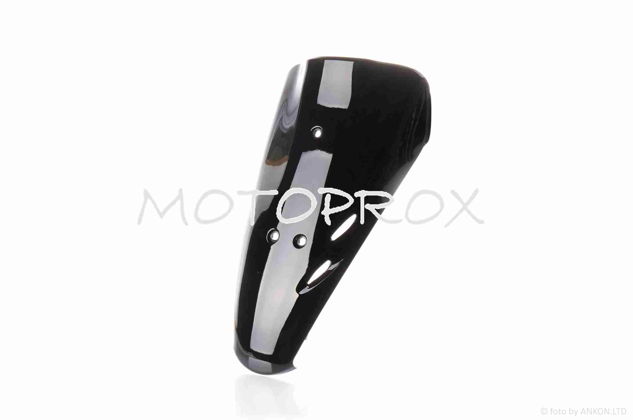 Пластик обтічника переднього Motorace Honda Dio AF34/35 Black