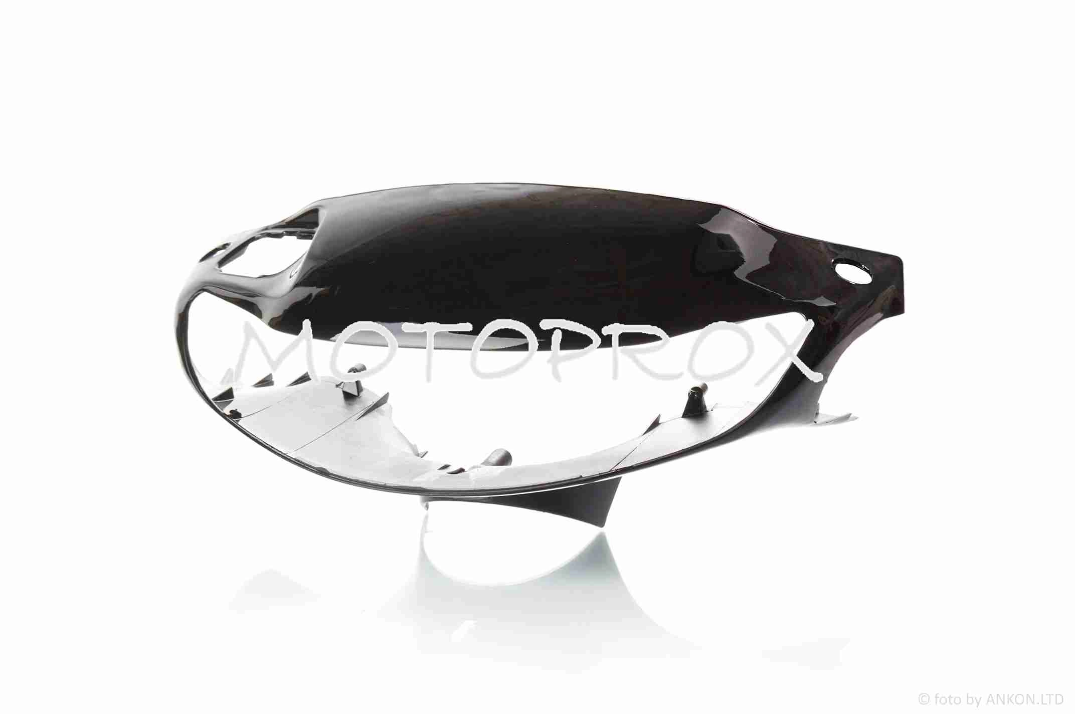 Пластик обтічника переднього Motorace Honda Dio AF35 Black