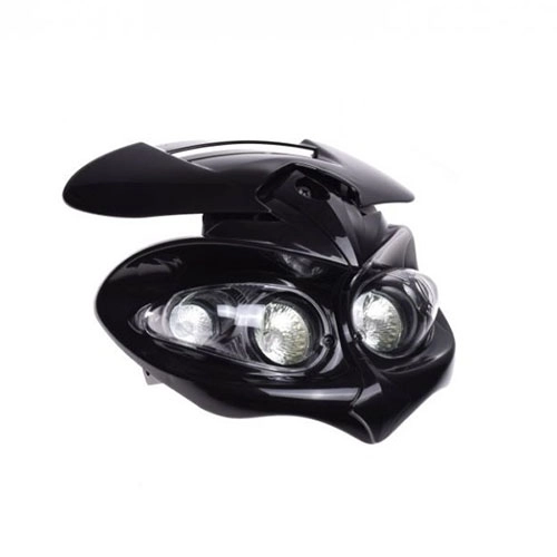 Пластик обтічника переднього Motorace PNQ-202 Black