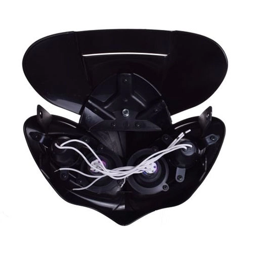 Пластик обтічника переднього Motorace PNQ-202 Black