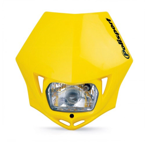 Пластик обтічника переднього Polisport 8663500004 Yellow