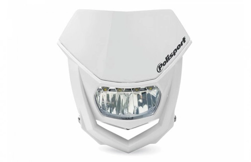 Пластик обтічника переднього Polisport 8667100001 White