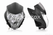 Пластик обтекателя переднего Motorace Honda CD300R AT-9 Black