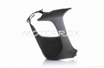 Пластик обтекателя переднего Motorace Honda Dio AF34 Black Mat