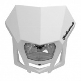 Пластик обтекателя переднего Polisport 8657600001 White