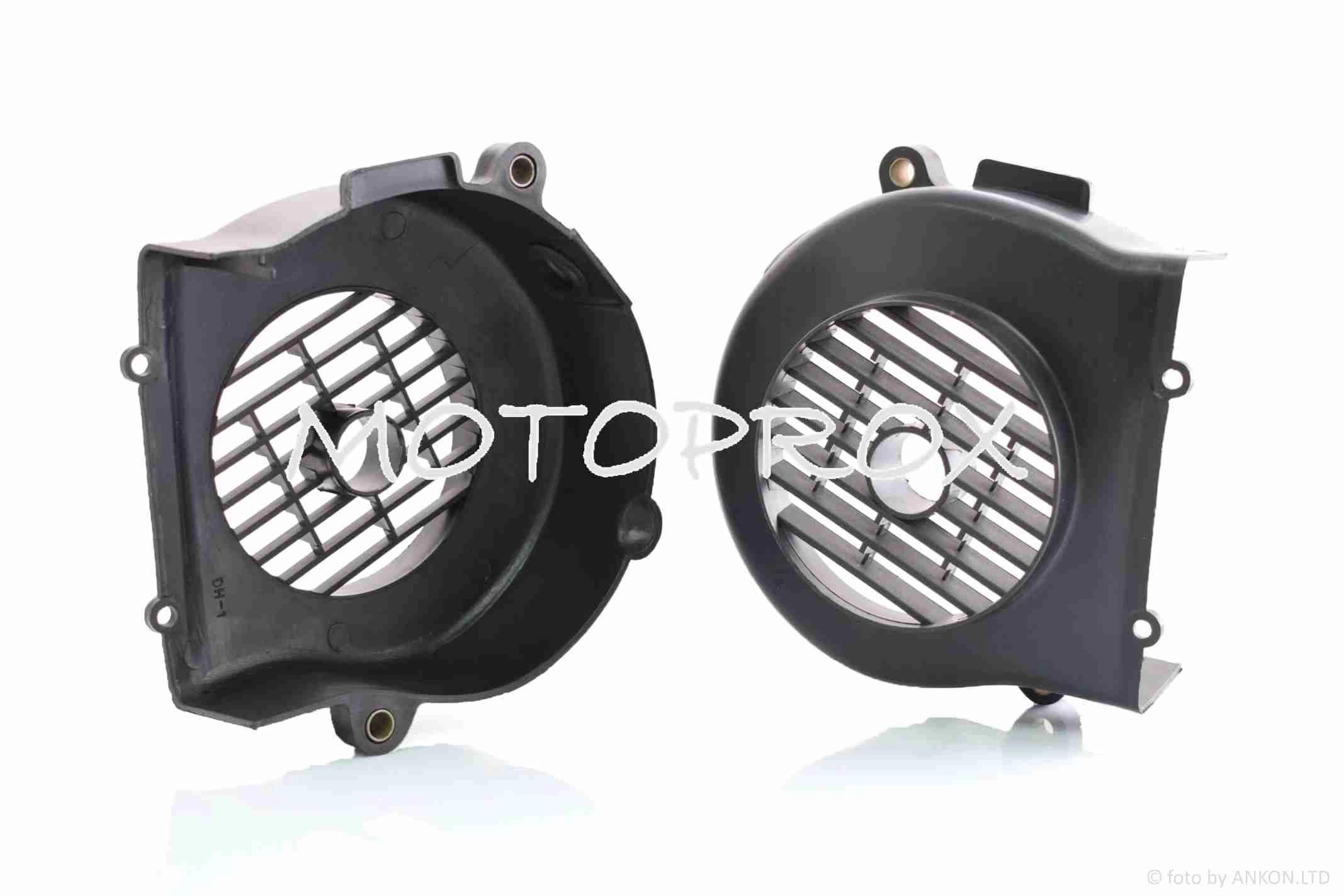 Пластик охолодження Motorace GY6 50 Black